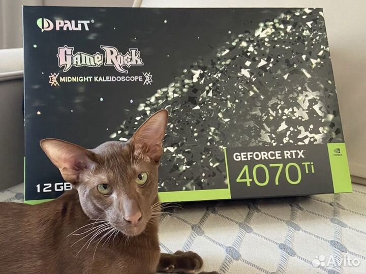 RTX 4070 TI Game Rock OC Новая