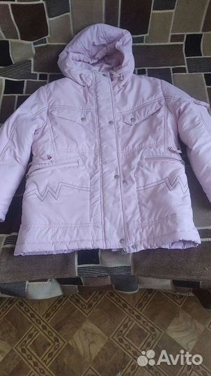 Продам куртку для девочки, рост 128
