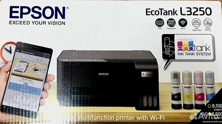 Мфу принтер epson с снпч
