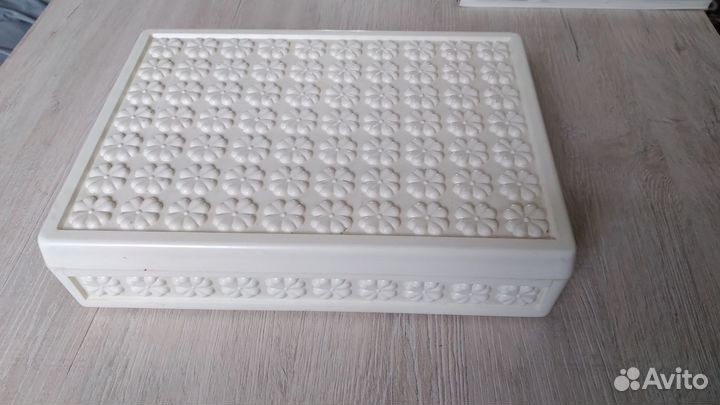 Шкатулка пластиковая СССР