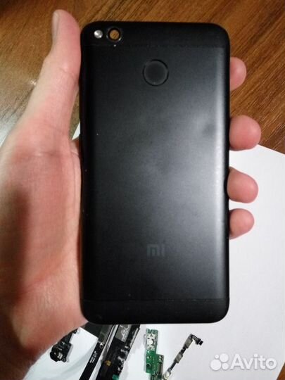 Телефон Xiaomi redmi 4x на запчасти+чехол