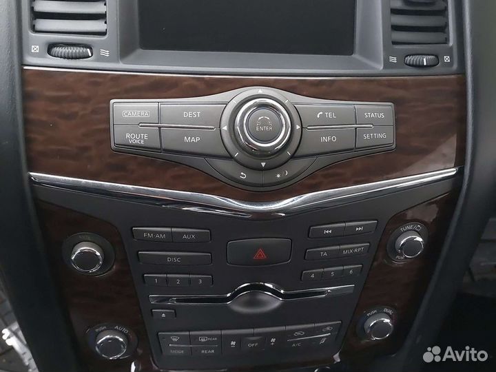 Nissan Patrol Y62 Накладка консоли