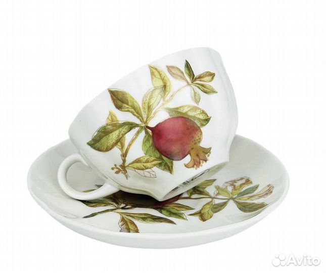 Чайная пара императорский фарфоровый завод