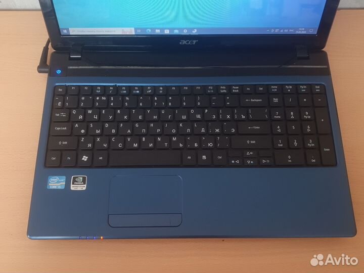 Ноутбук Acer i5 2410m 500gb/4gb nvidia gt540m