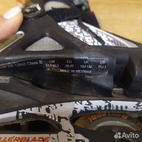 Роликовые коньки детские rollerblade