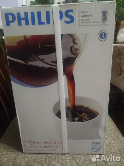 Кофеварка Philips hd 7562 новая