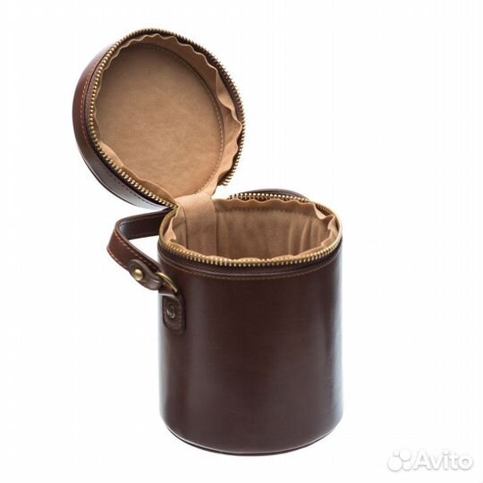 Кофр PWR для объектива прессованная кожа, 14x10,5c