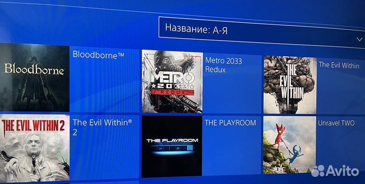 Sony ps4 pro 1tb(7 игр+2 геймпада)