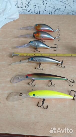 Набор воблеров бу