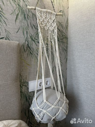 Макраме гамак для кошки