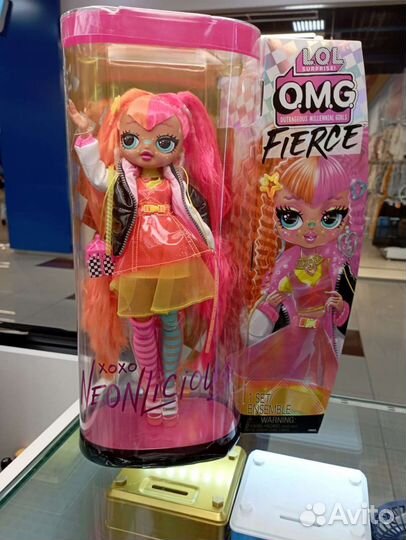 Кукла Lol omg fierce Neonlicious оригинал