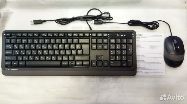 A4Tech Fstyler f1010 комплект клавиатура+мышь
