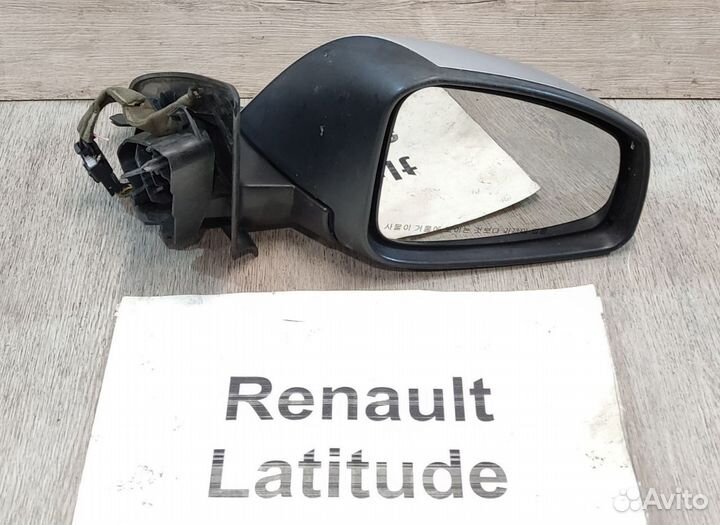 Зеркало 8 пинов Rh Renault Latitude, рест., 14г