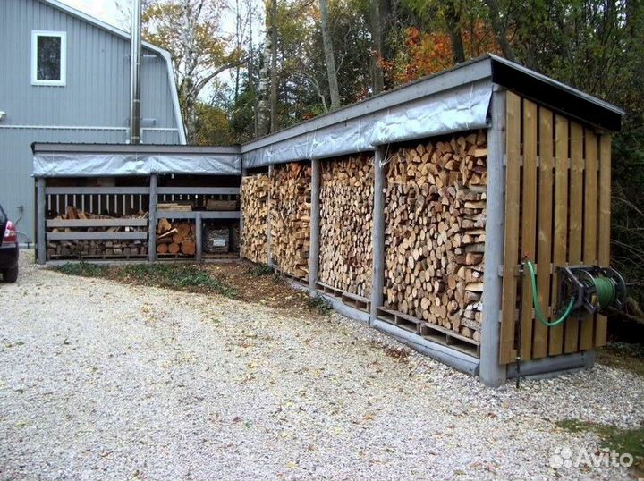 Дрова в баню на дачу
