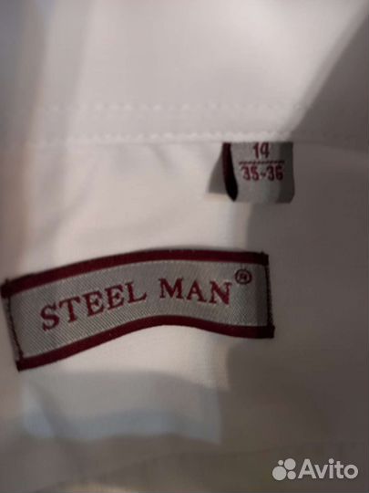 Рубашка с коротким рукавом на подростка 14-15 лет