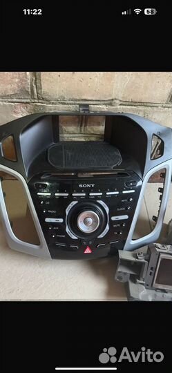 Магнитола на ford focus 3 sony
