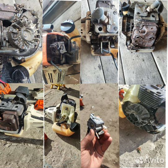 Ремонт бензопил, триммеров, скутеров