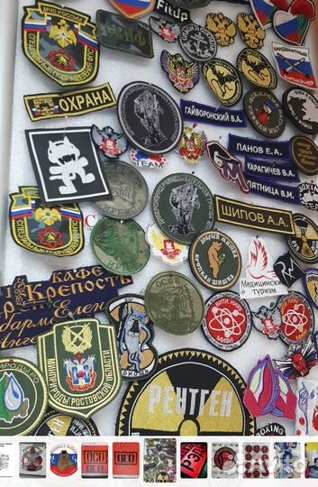 Шевроны, нашивки, патчи, вышивка на одежде
