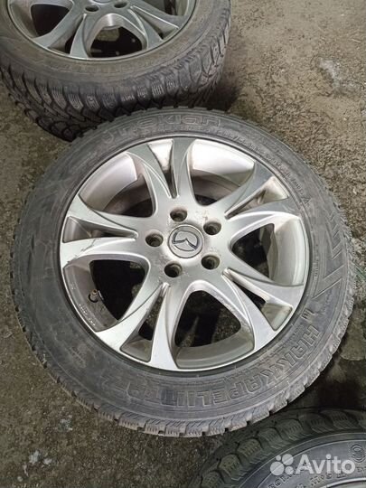 Колелеса с резиной