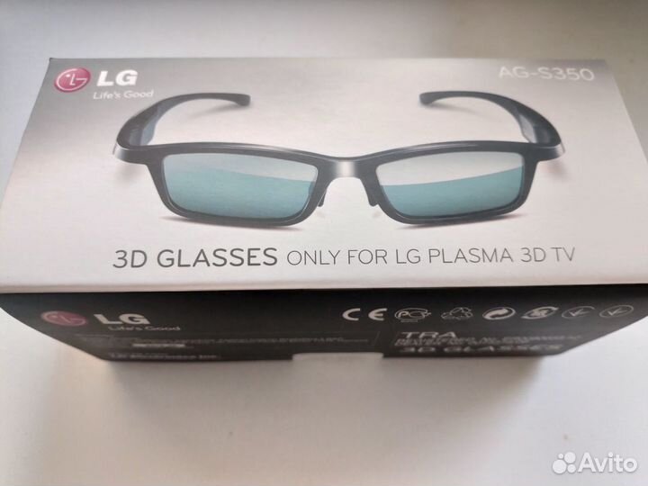 3D-очки AG-S350 для телевизора LG
