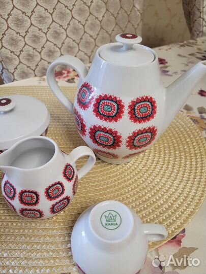 Полный кофейный немецкий сервиз 70-80х годов