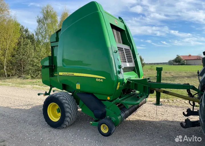Пресс-подборщик John Deere 592, 2013