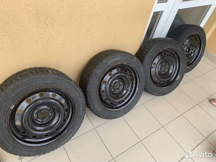 R16 Cordiant Snow Cross 195/55, PCD 5x100 DIA 57.1