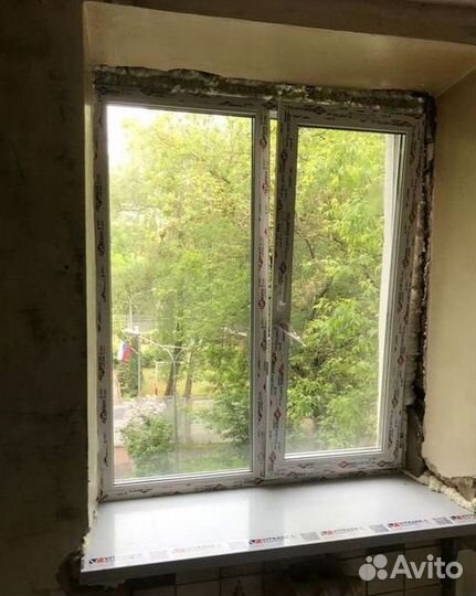 Остекление окон и балконов пвх