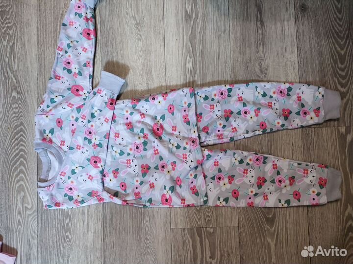 Вещи пакетом на девочку 74 80 86