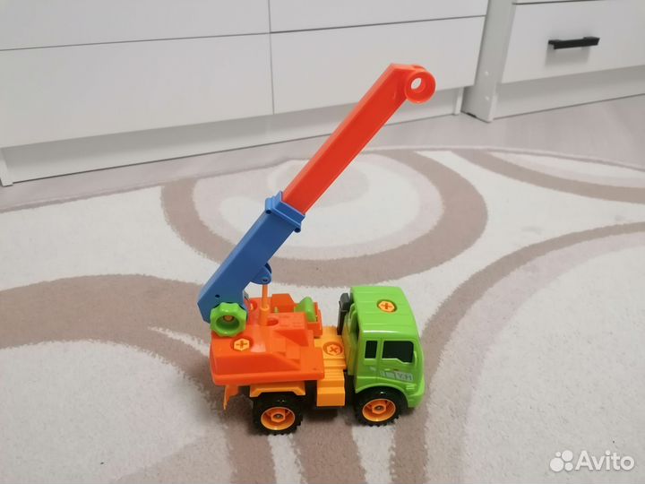 Машинка игрушечная кран