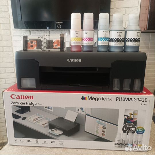 Новый принтер Canon pixma G1420