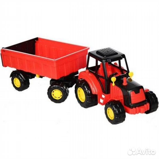 Мастер трактор с прицепом №1 35257