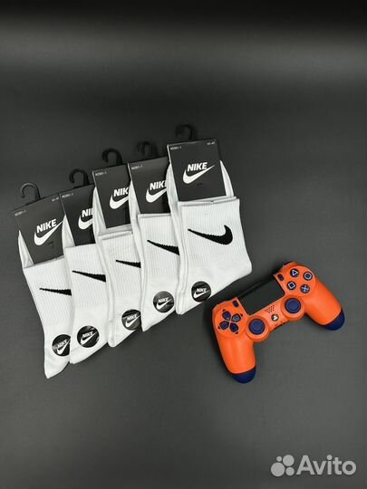 Носки Nike средние белые