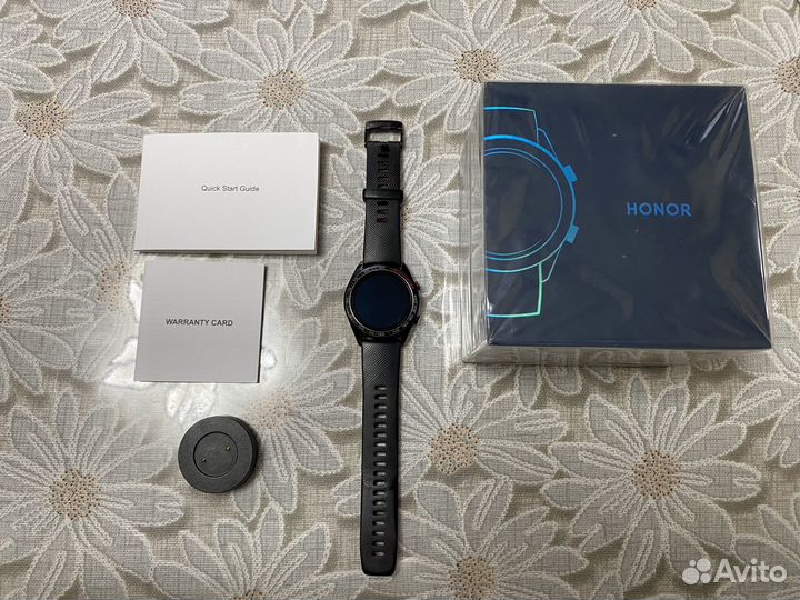 Смарт-часы Honor Watch Magic Lava Black (TLS-B19)