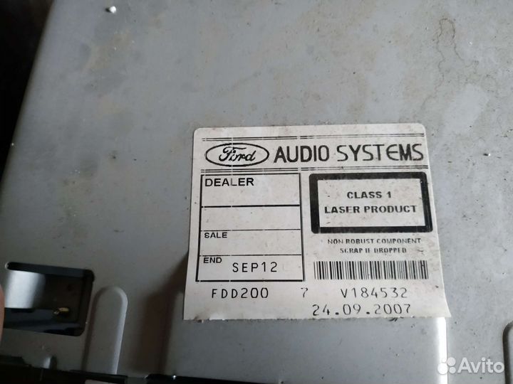 Магнитола в ford focus 2