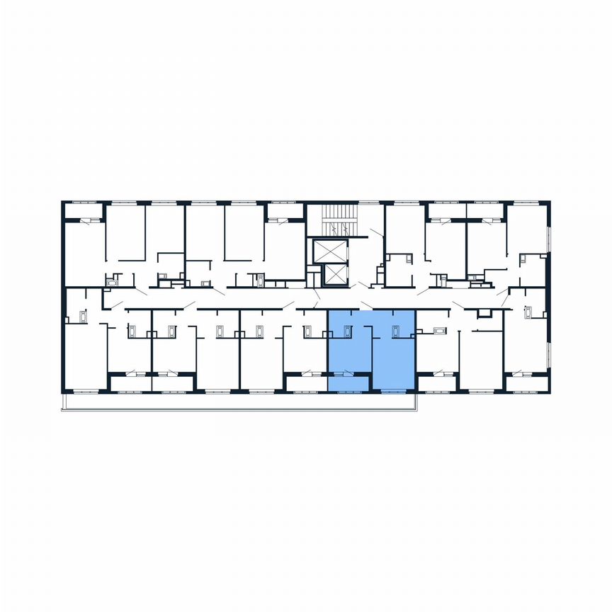 1-к. квартира, 38,4 м², 12/12 эт.