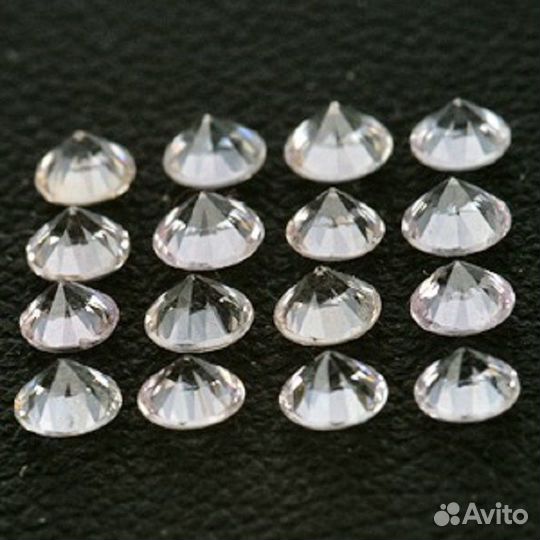Сапфир натуральный 1,00Ct 1,2мм 100шт VVS Ceylon