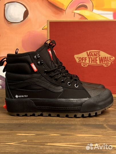 Ботинки зимние Vans Sk8 Hi MTE-3 Gore Tex Black