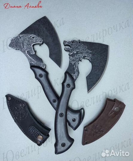 Кованный топор ручной работы