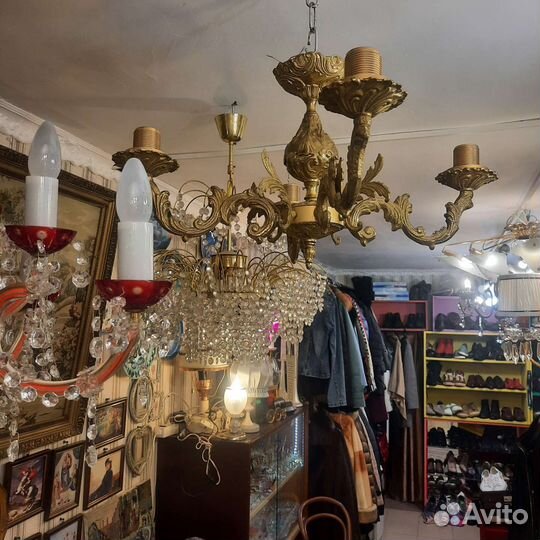 Люстра.винтаж.советы