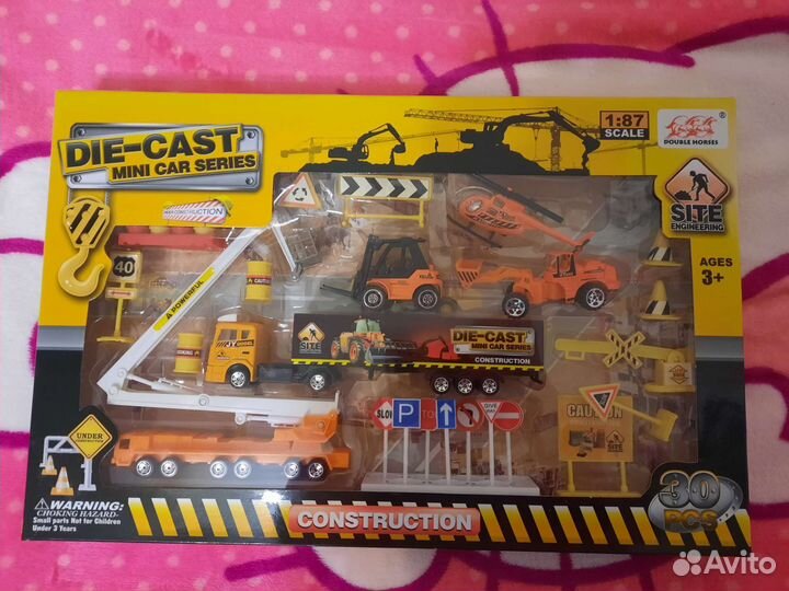 Игровой набор,машинки,новый