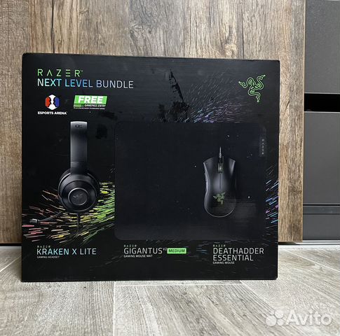 США Raizer next level bundle гарнитура мышь коврик