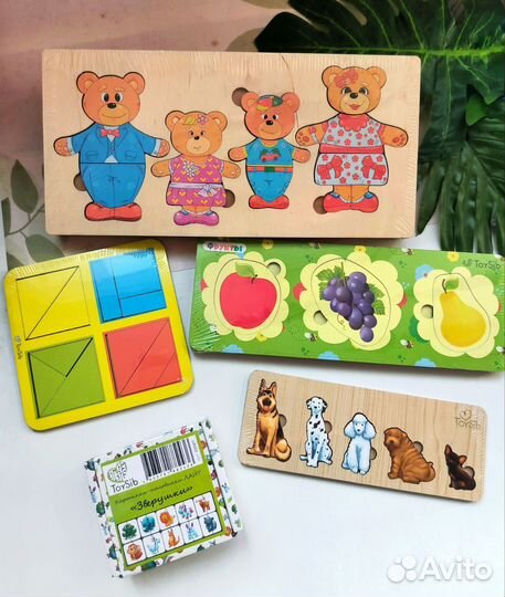 Развивающие игры новые, пазлы, игрушки пакетом