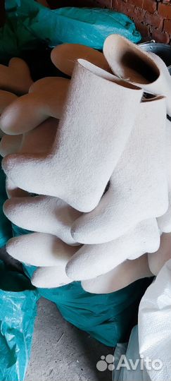 Валенки белые