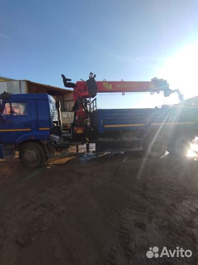 КамАЗ 65117 с КМУ, 2021