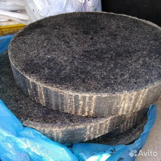 Жмых макуха в кругах для рыбалки