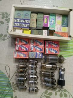 Радиолампы СССР новые в коробках