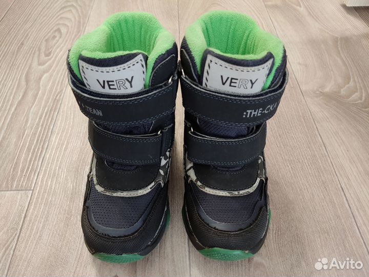 Зимние детские ботинки,сабо,сапожки.р.27,28,29