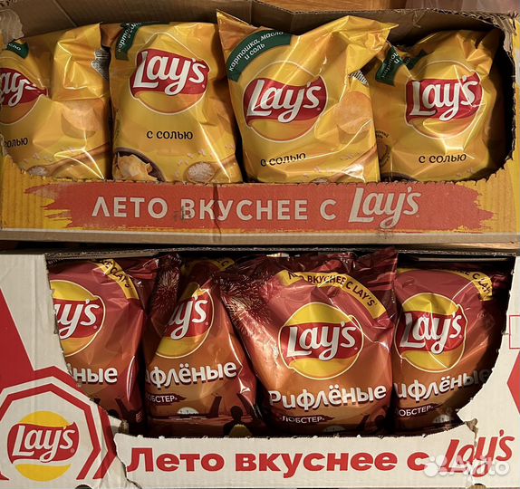 Чипсы Lays 140г