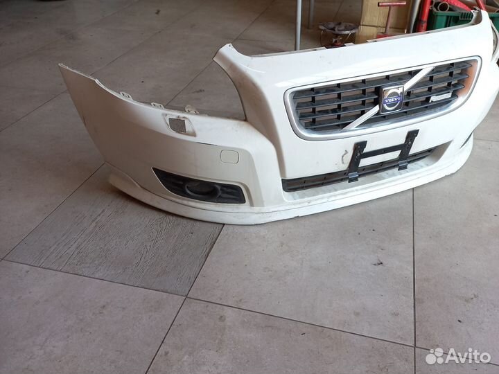 Бампер передний для Volvo V50,S40 рестайлинг
